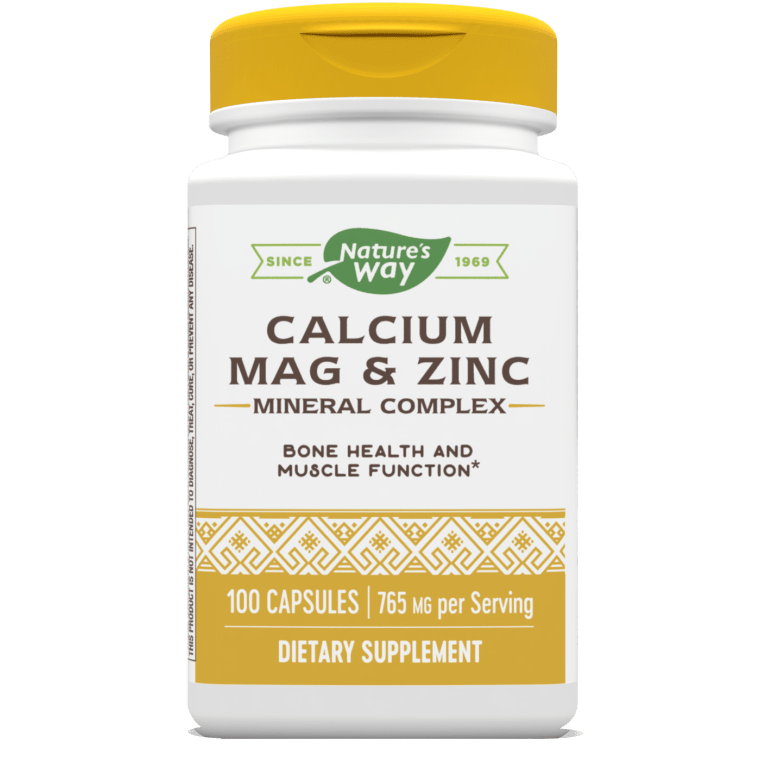Calcium, Magnesium & Zinc / 100 capsules