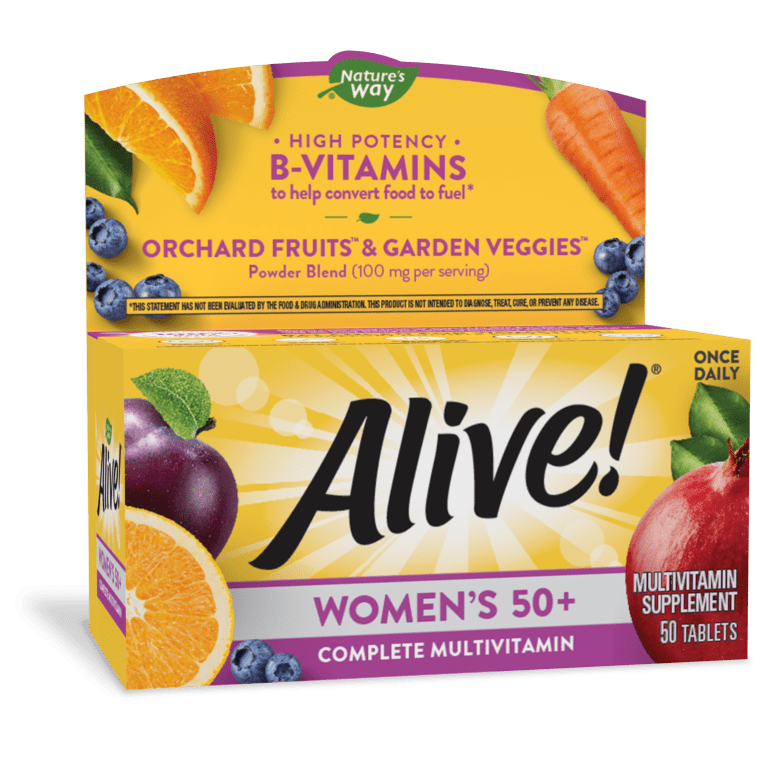 Alive Women's 50+ Energy Tablet - 50ct