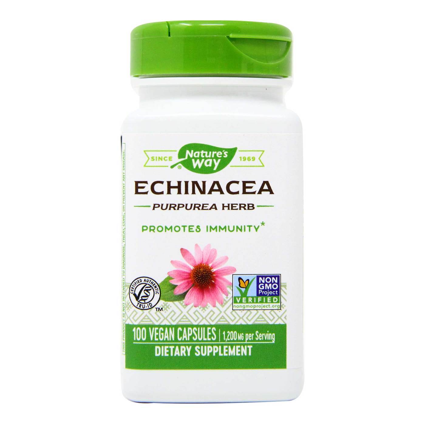 Echinacea Purpurea Herb / 100 veg capsules