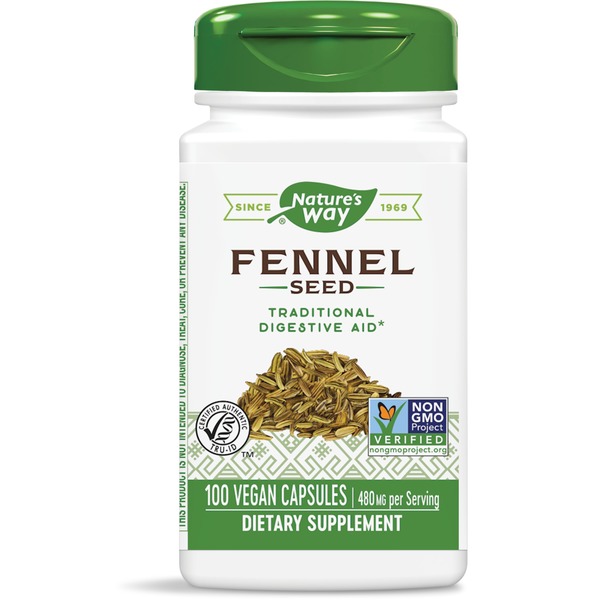 Fennel Seed / 100 veg capsules