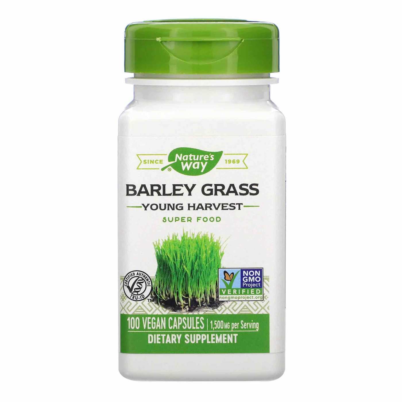 Barley Grass / 100 veg capsules