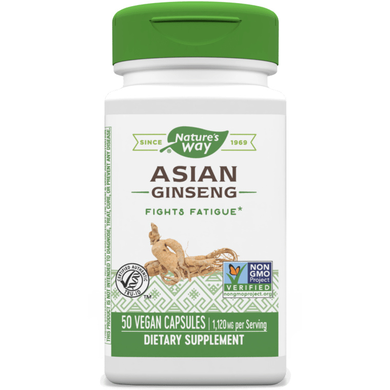 Asian Ginseng / 50 veg capsules