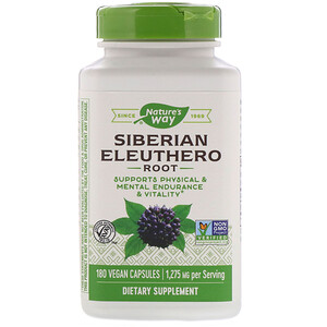 Siberian Eleuthero / 180 veg capsules