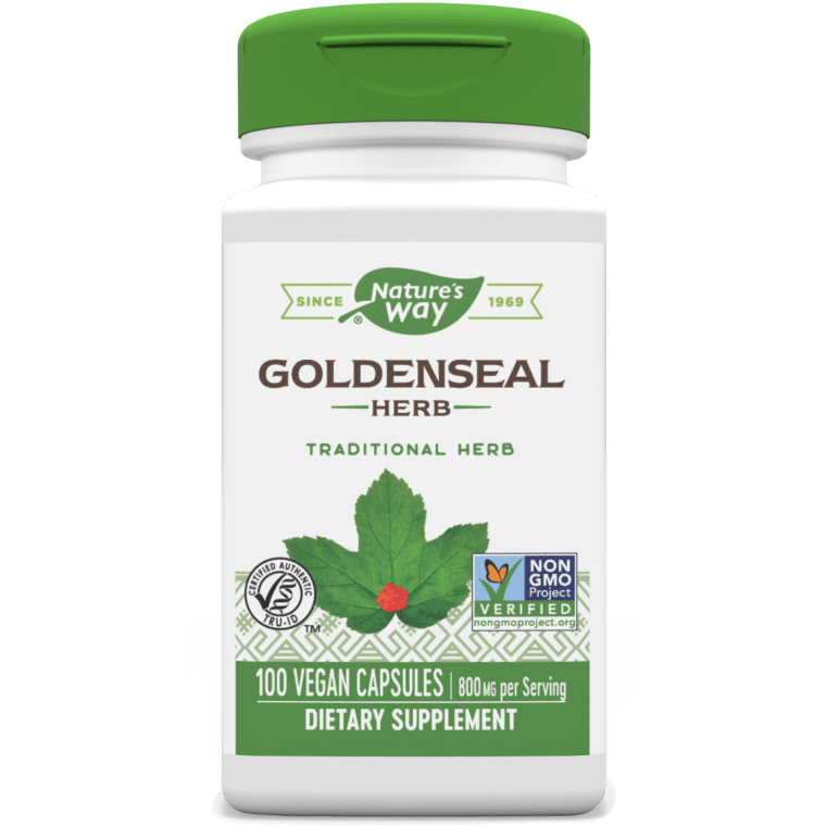 Goldenseal Herb / 100 veg capsules