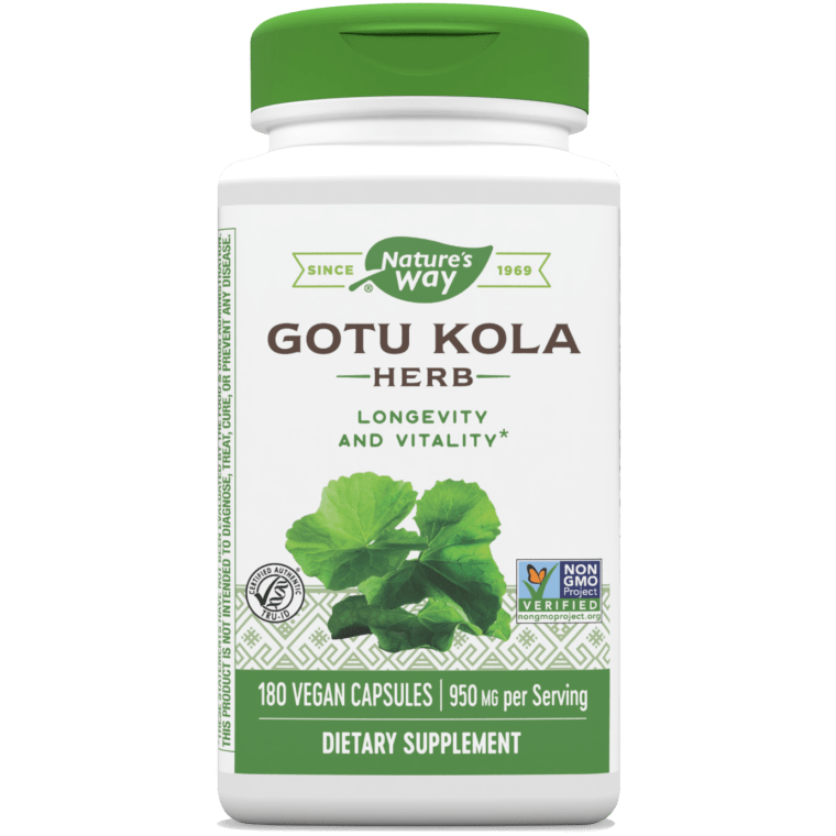 Gotu Kola Herb / 180 veg capsules