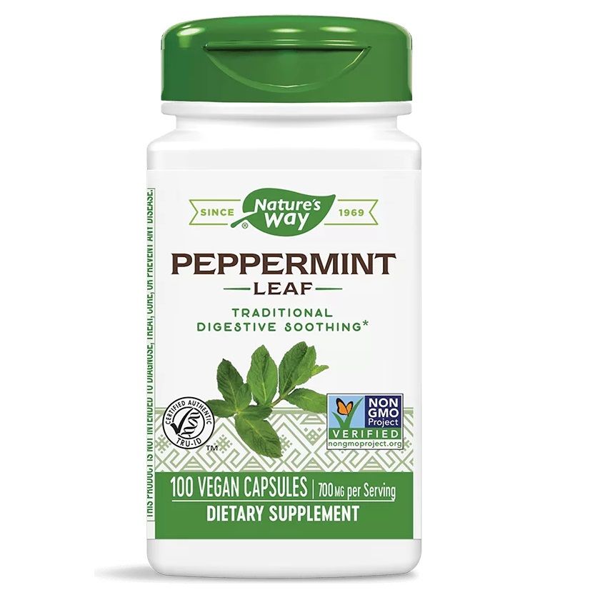 Peppermint Leaf / 100 veg capsules