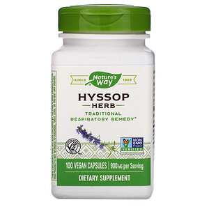 Hyssop / 100 veg capsules