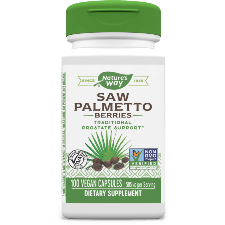 Saw Palmetto Berries / 100 veg capsules