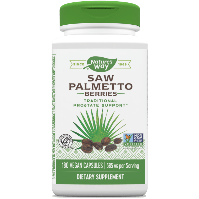 Saw Palmetto Berries / 180 veg capsules