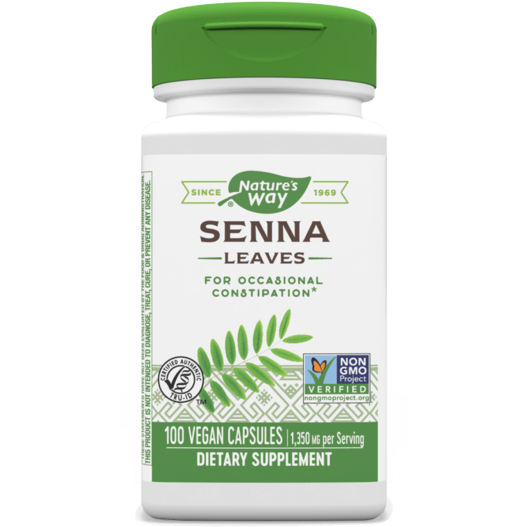 Senna Leaves / 100 veg capsules
