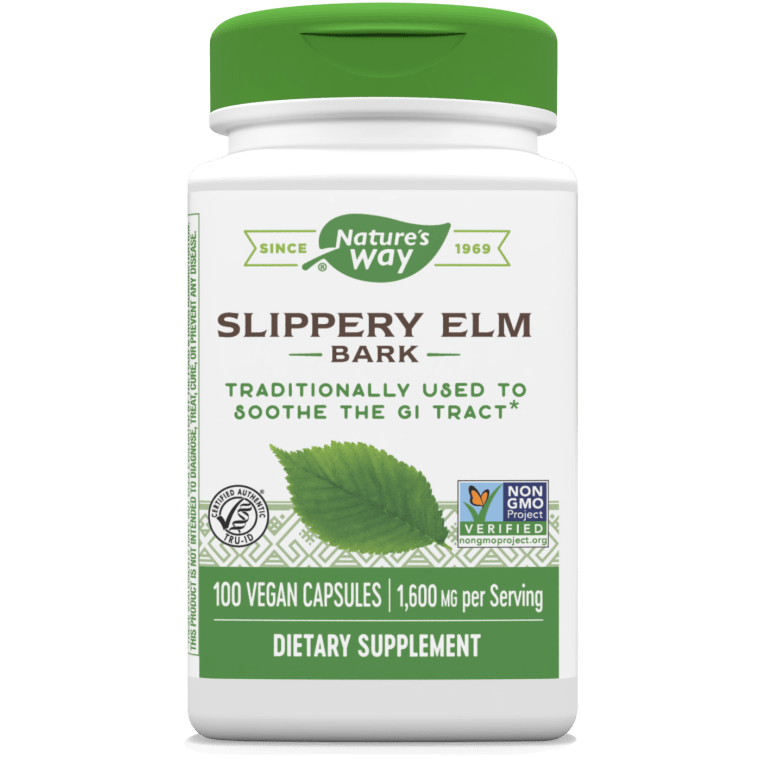 Slippery Elm Bark / 100 veg capsules