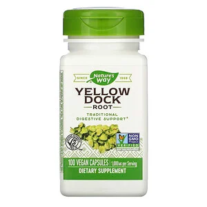Yellow Dock Root / 100 veg capsules
