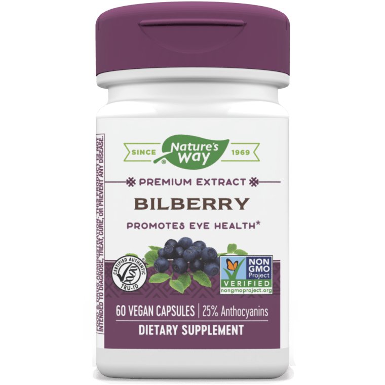Bilberry (Std) / 60 veg capsules