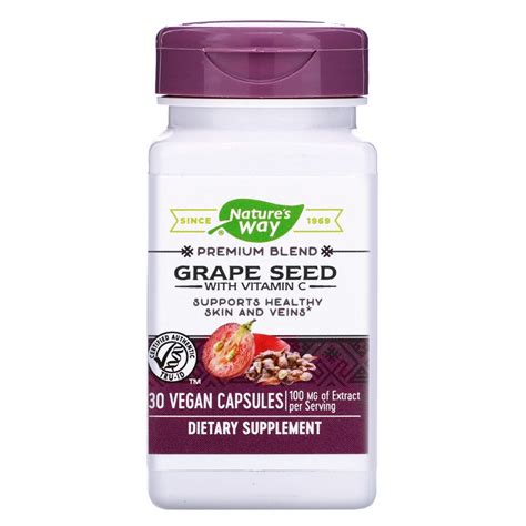 Grape Seed (Std) / 30 veg capsules