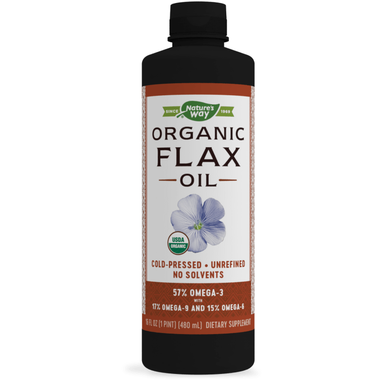 Organic Flax Oil / 16 oz